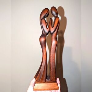 Sculptured Man and Woman